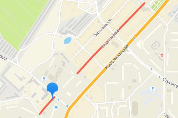 Скрин 2Gis карты Улица Васильковая, Ковров